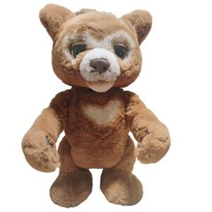 FurReal Cubby The Curious Bear Interactive Plush TESTED WORKING Clean Rare